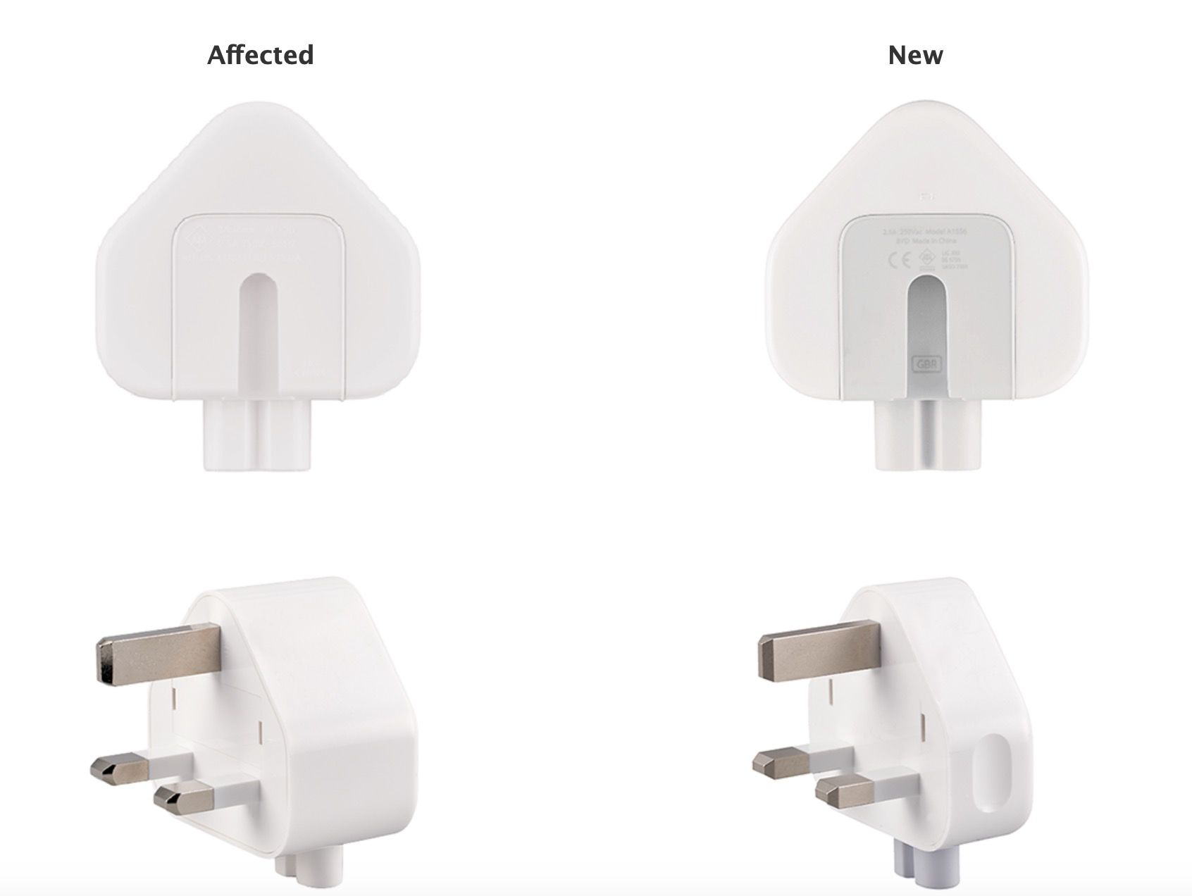 Apple Recall Wall Plugs over safety fears